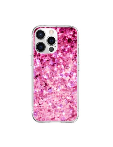 Coque iPhone 15 Pro Max Romance Me Paillettes Roses - Ebi Emporium