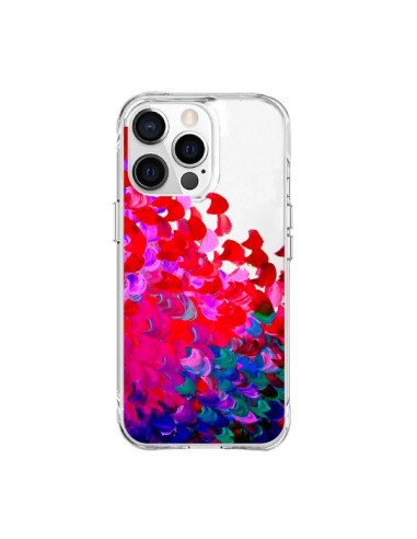 Coque iPhone 15 Pro Max Creation in Color Pink Rose Transparente - Ebi Emporium