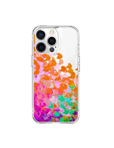 Cover iPhone 15 Pro Max Creation in Colore Arancione Trasparente - Ebi Emporium