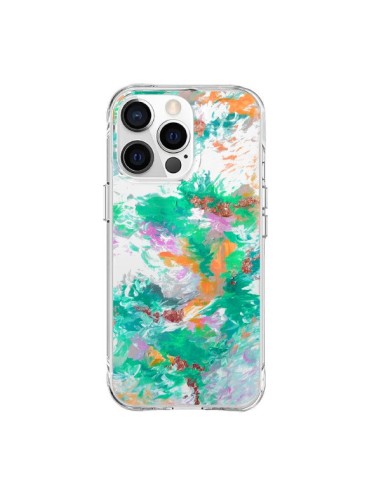 Cover iPhone 15 Pro Max Sirena Fiori Trasparente - Ebi Emporium