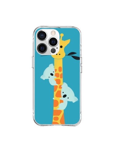 Coque iPhone 15 Pro Max Koala Girafe Arbre - Jay Fleck