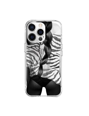 Coque iPhone 15 Pro Max Femme Zebre - Jenny Liz Rome