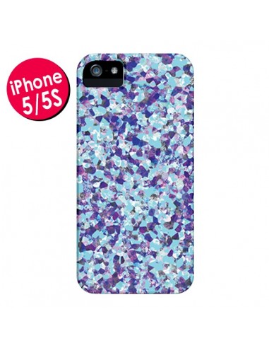 Coque Winter Day Bleu pour iPhone 5 et 5S - Mary Nesrala