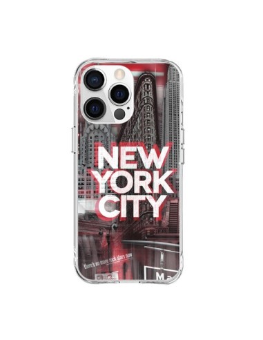 Coque iPhone 15 Pro Max New York City Rouge - Javier Martinez