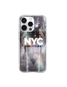 Cover iPhone 15 Pro Max I Love New York City Viola -...