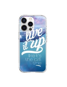 Coque iPhone 15 Pro Max Last Time Bleu - Javier Martinez