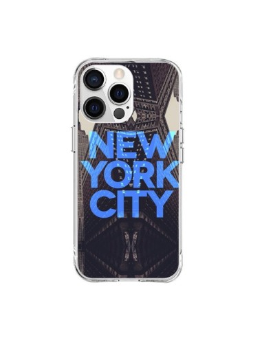 Coque iPhone 15 Pro Max New York City Bleu - Javier Martinez