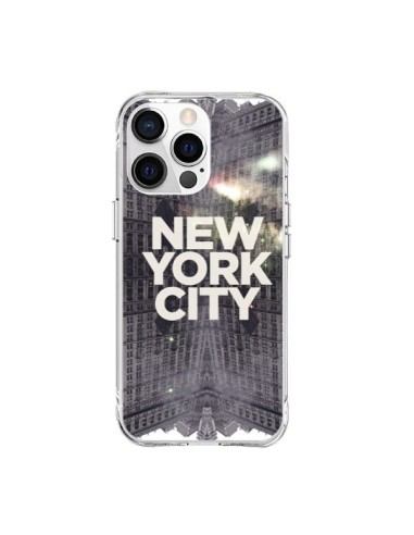 Coque iPhone 15 Pro Max New York City Gris - Javier Martinez