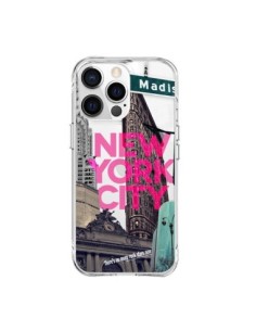 Coque iPhone 15 Pro Max New Yorck City NYC Transparente -...