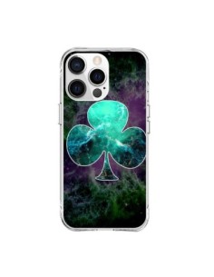 iPhone 15 Pro Max Case Nebula Club Trèfle Galaxie -...