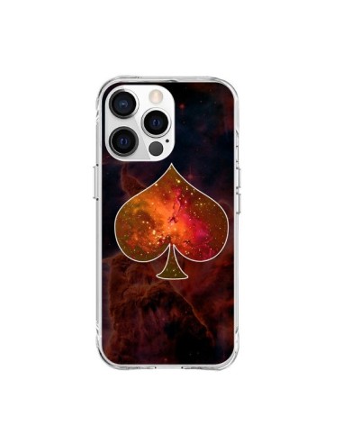 Coque iPhone 15 Pro Max Nebula Spade Pique Galaxie - Jonathan Perez