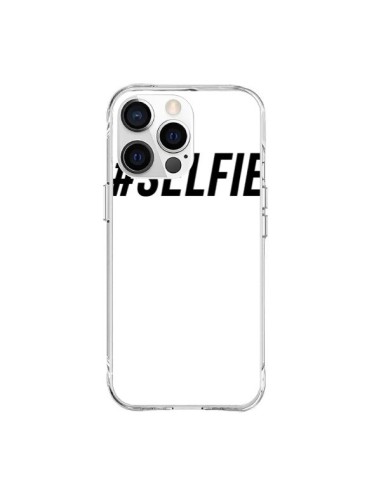 Coque iPhone 15 Pro Max Hashtag Selfie Noir Vertical - Jonathan Perez