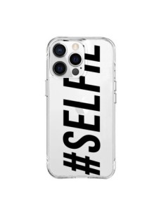 Cover iPhone 15 Pro Max Hashtag Selfie Trasparente -...