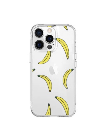 Cover iPhone 15 Pro Max Banana Frutta Trasparente - Dricia Do