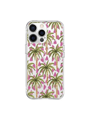 Coque iPhone 15 Pro Max Palmier Palmtree Transparente - Dricia Do
