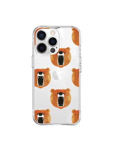 Coque iPhone 15 Pro Max Ours Ourson Bear Transparente - Dricia Do