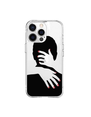 Cover iPhone 15 Pro Max Calin Hug Amore Carino Trasparente - Dricia Do