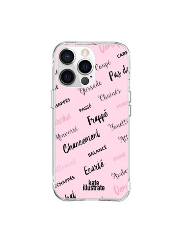 Cover iPhone 15 Pro Max Ballerina Parole - kateillustrate