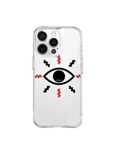 iPhone 15 Pro Max Case Eye I See You Eye Clear - Koura-Rosy Kane