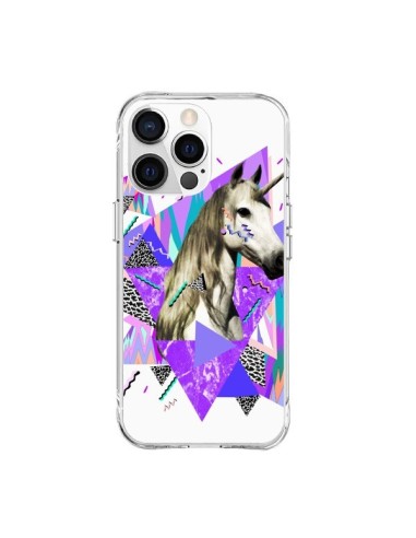 Coque iPhone 15 Pro Max Licorne Unicorn Azteque - Kris Tate