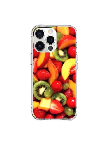 Coque iPhone 15 Pro Max Fruit Kiwi Fraise - Laetitia