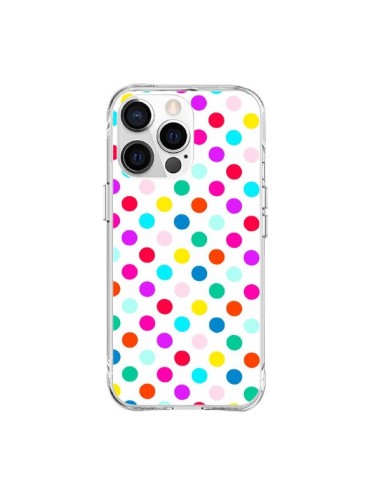 iPhone 15 Pro Max Case Polka Multicolor - Laetitia