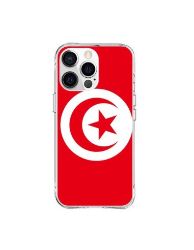 Coque iPhone 15 Pro Max Drapeau Tunisie Tunisien - Laetitia