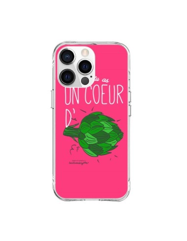 Coque iPhone 15 Pro Max Toi tu as un coeur d'artichaut - Leellouebrigitte