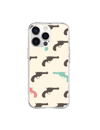 Coque iPhone 15 Pro Max Gun Pistolet - Leandro Pita