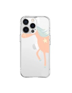 Coque iPhone 15 Pro Max Licorne Unicorn Rose Transparente...