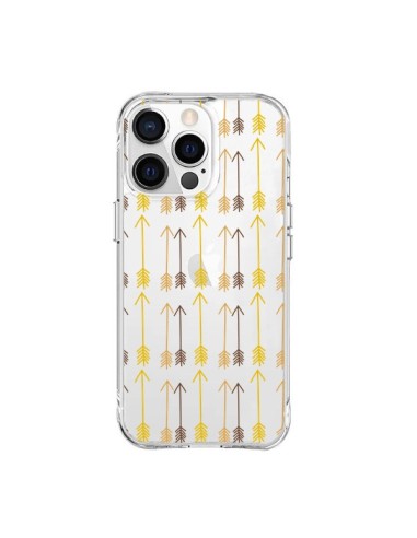 Coque iPhone 15 Pro Max Fleche Arrow Transparente - Petit Griffin