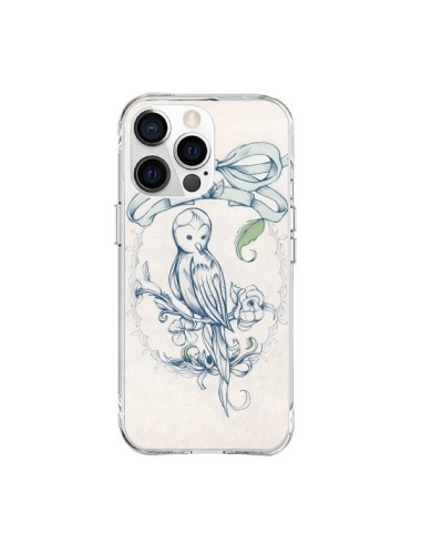 Coque iPhone 15 Pro Max Bird Oiseau Mignon Vintage - Lassana