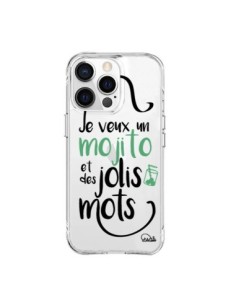 iPhone 15 Pro Max Case Je veux un mojito e des jolis mots...