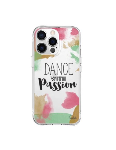 Coque iPhone 15 Pro Max Dance With Passion Transparente - Lolo Santo