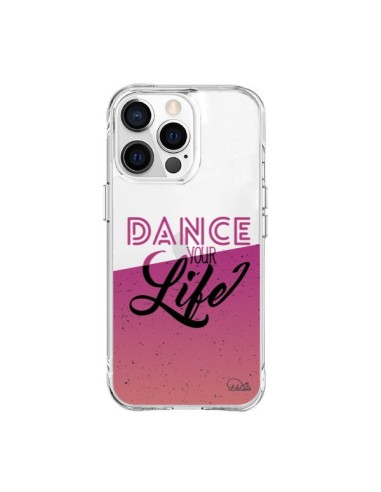 Coque iPhone 15 Pro Max Dance Your Life Transparente - Lolo Santo