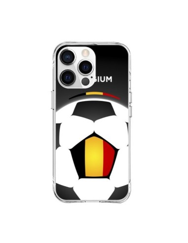 Coque iPhone 15 Pro Max Belgique Ballon Football - Madotta