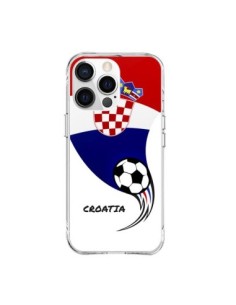 Coque iPhone 15 Pro Max Equipe Croatie Croatia Football -...