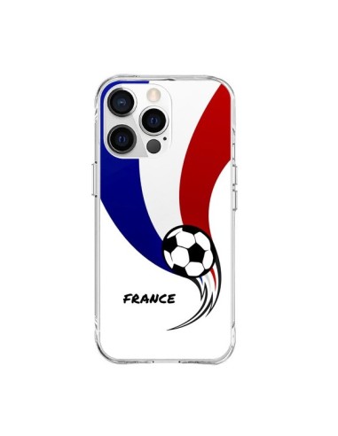 Coque iPhone 15 Pro Max Equipe France Ballon Football - Madotta
