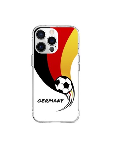 Coque iPhone 15 Pro Max Equipe Allemagne Germany Football - Madotta