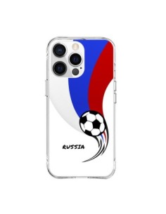 Coque iPhone 15 Pro Max Equipe Russie Russia Football -...