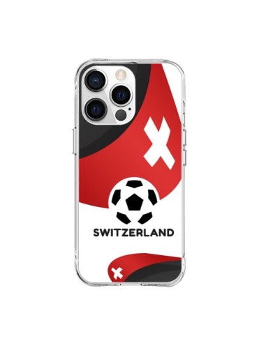 Coque iPhone 15 Pro Max Equipe Suisse Football - Madotta