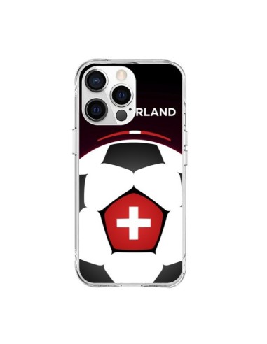 Coque iPhone 15 Pro Max Suisse Ballon Football - Madotta