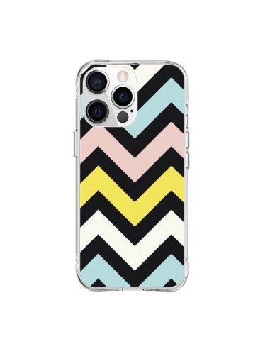 Coque iPhone 15 Pro Max Azteque Chevron Sunny - Mary Nesrala