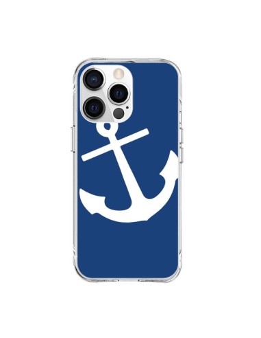 iPhone 15 Pro Max Case Ancora Marina Navy Blue - Mary Nesrala