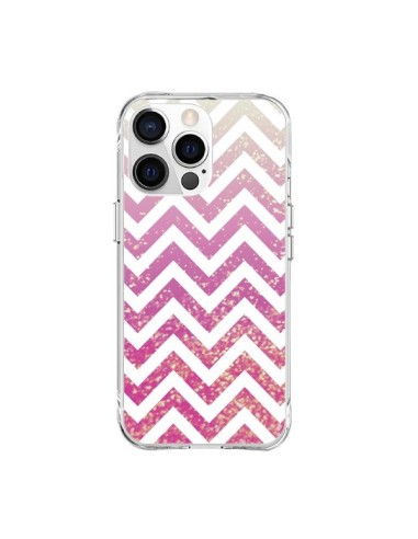 Coque iPhone 15 Pro Max Chevron Pixie Dust Triangle Azteque - Mary Nesrala