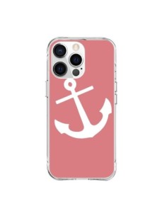 Coque iPhone 15 Pro Max Ancre Corail - Mary Nesrala
