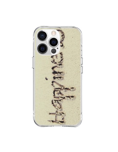 Cover iPhone 15 Pro Max Happiness Sabbia - Mary Nesrala