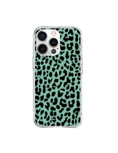 iPhone 15 Pro Max Case Leopard Green Mint Neon - Mary...