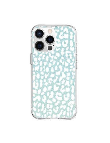 iPhone 15 Pro Max Case Leopard Winter Mint - Mary Nesrala