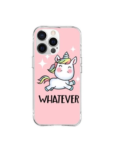 iPhone 15 Pro Max Case Unicorn Whatever - Maryline Cazenave